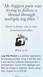Mobile Screenshot of logfilerobot.com